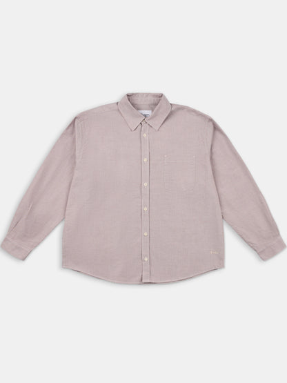 Boston Oxford Shirt in Washed Claret