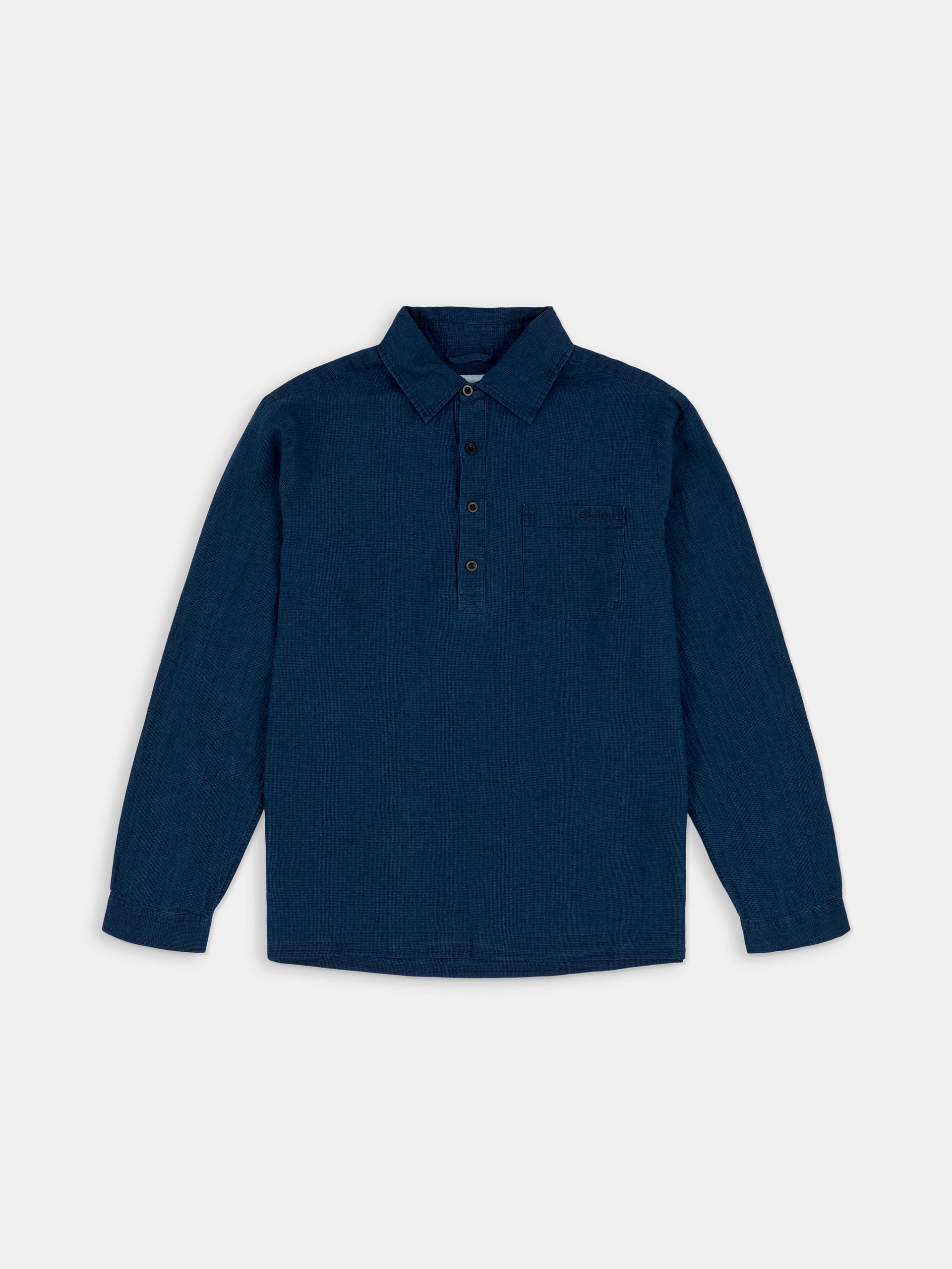 Carpenter Linen Shirt Dark