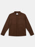 Islington Check Pocket Shirt in Deep Claret