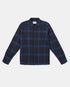 Islington Check Pocket Shirt in Dark Navy