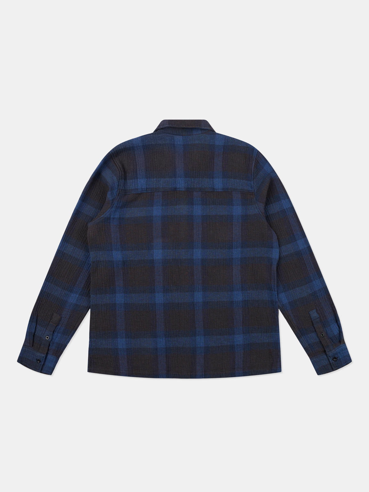 Islington Check Pocket Shirt in Dark Navy