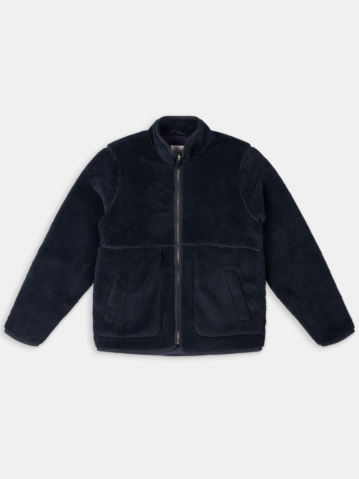 Dudley Zip Through Fleece Jacket Dark