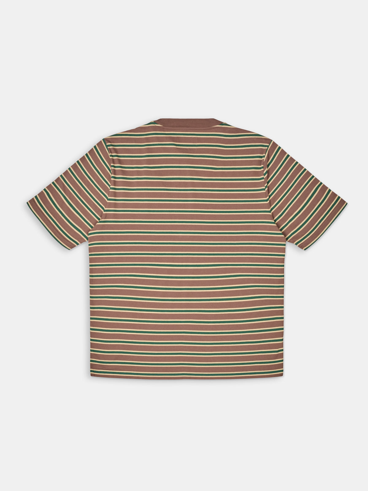 Tame Stripe T-Shirt in Walnut