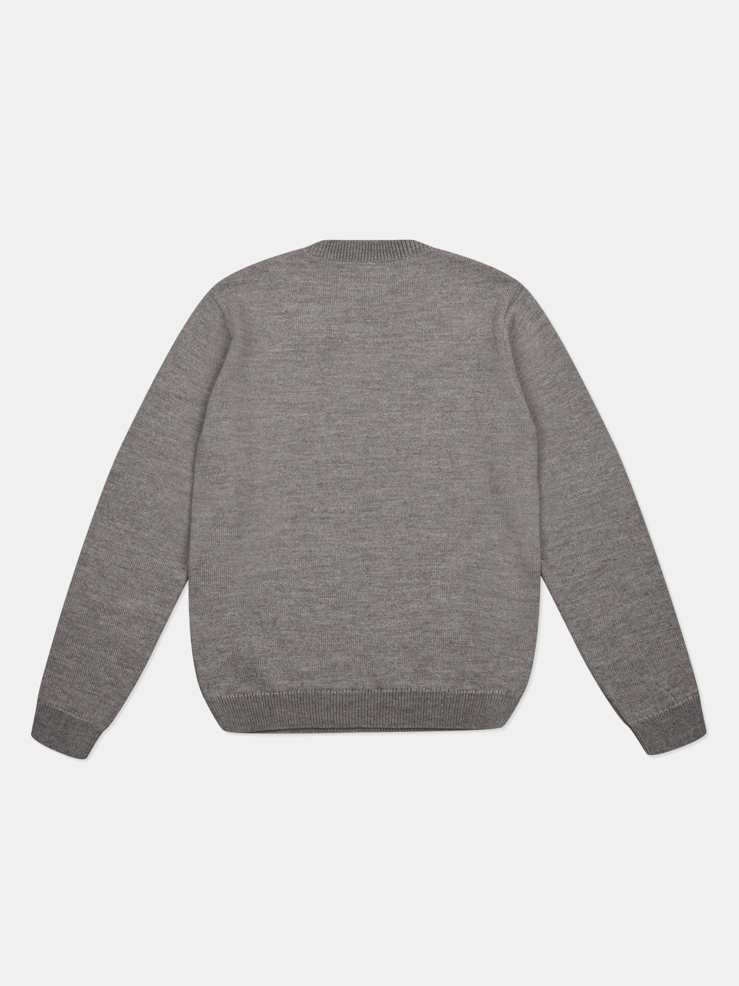 Daily Crew Knit in Grey Marl