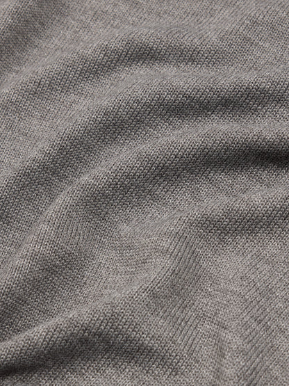 Daily Crew Knit in Grey Marl