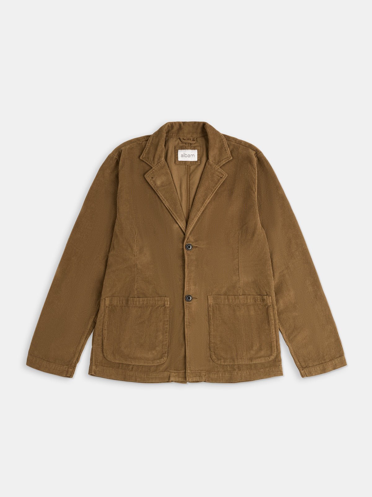 Needlecord Fairfax Blazer Tobacco