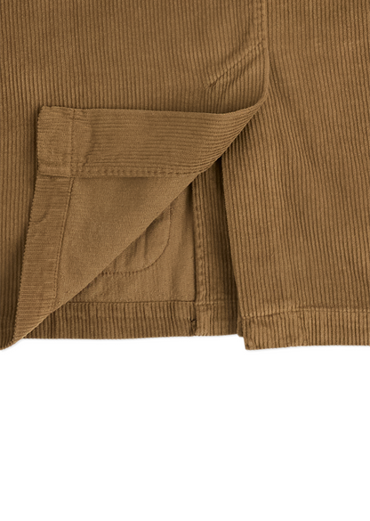 Needlecord Fairfax Blazer in Tobacco