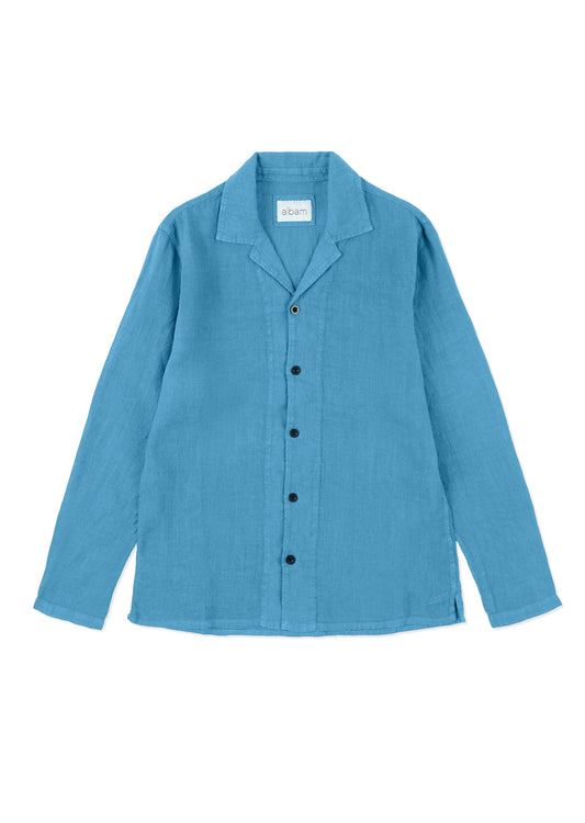 Linen Hyde Shirt In Blue