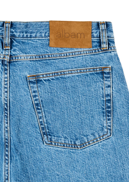 Hockley Straight Leg Jean in Fade Wash
