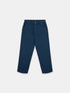 Forge Washed Twill Trousers in Dark Navy