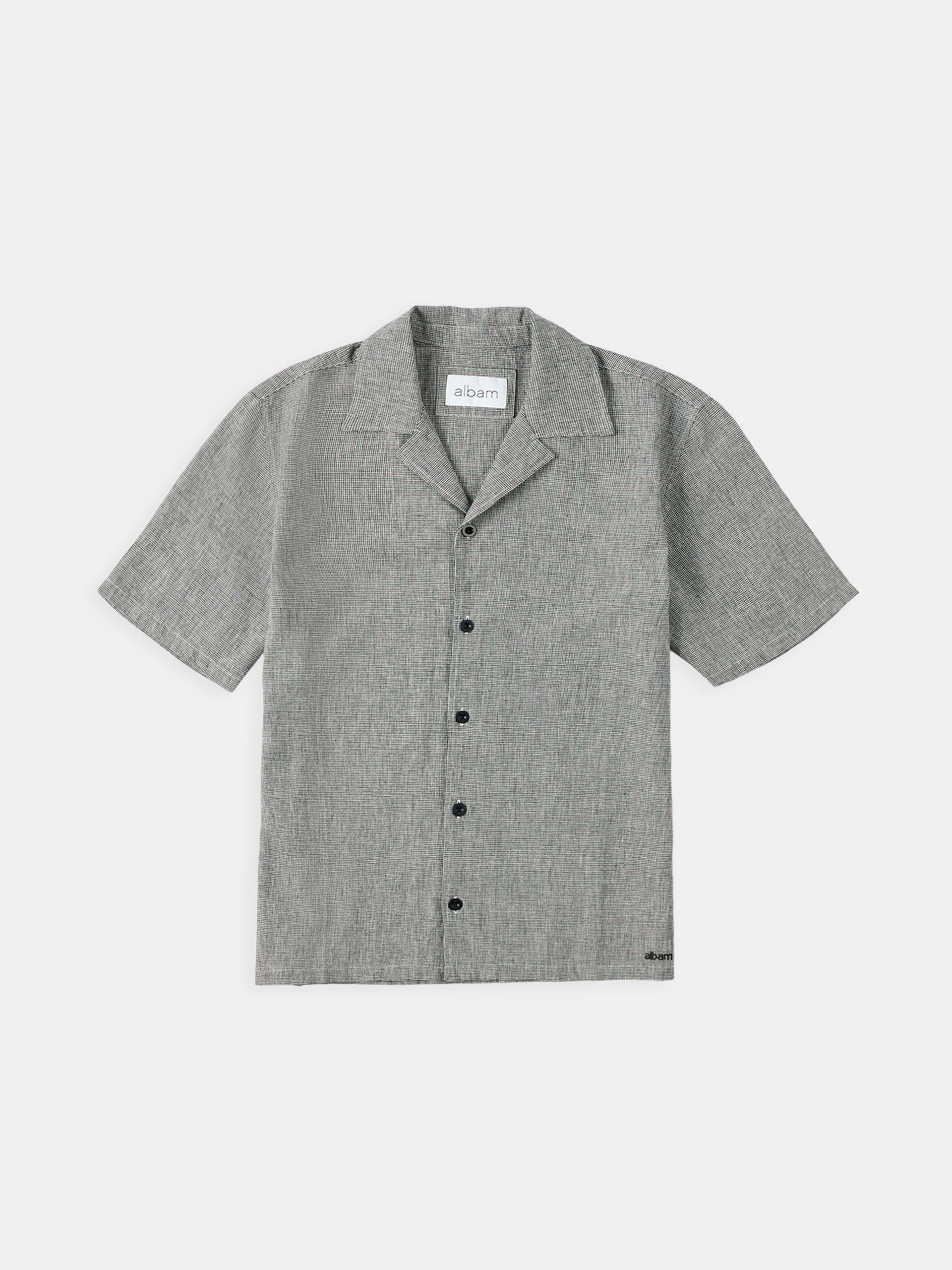 Houndstooth Fenton Shirt & Ecru
