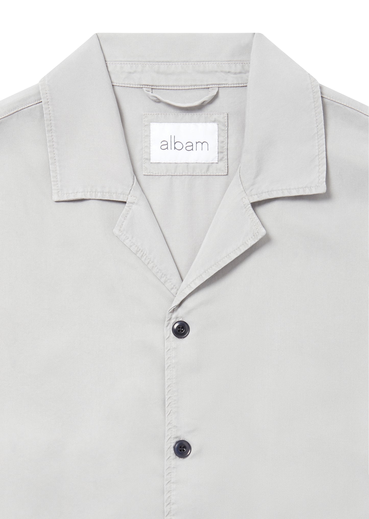 Bowling Shirt in Light Grey