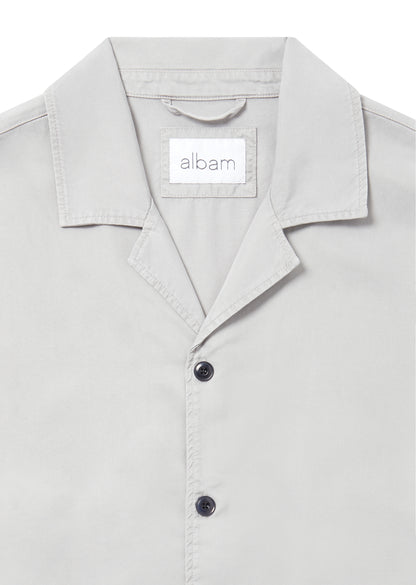 Bowling Shirt in Light Grey