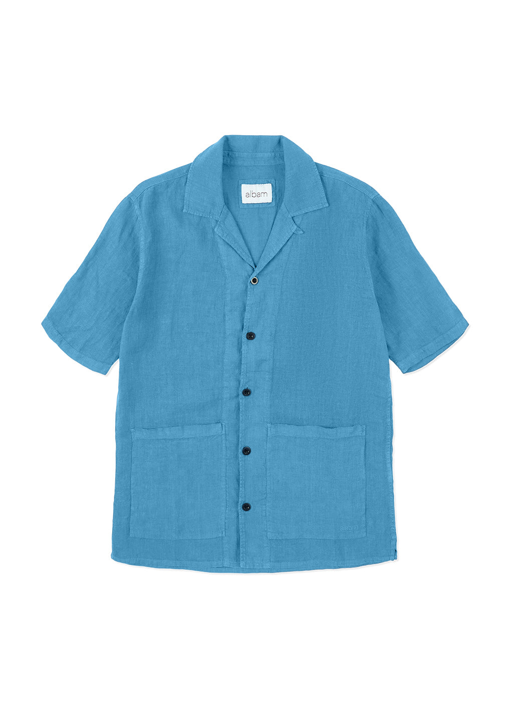 Linen Holland Shirt In Blue