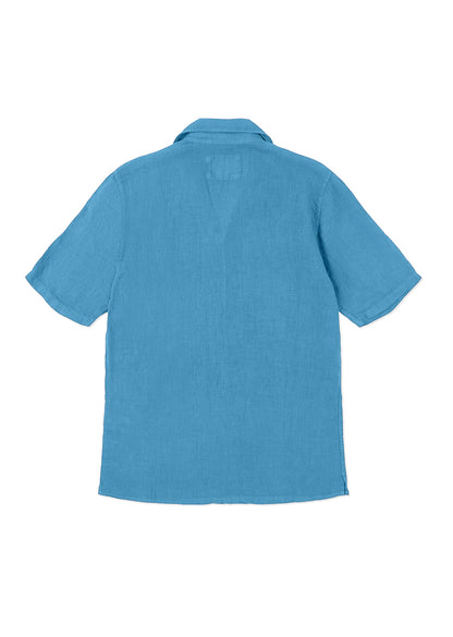 Linen Holland Shirt In Blue