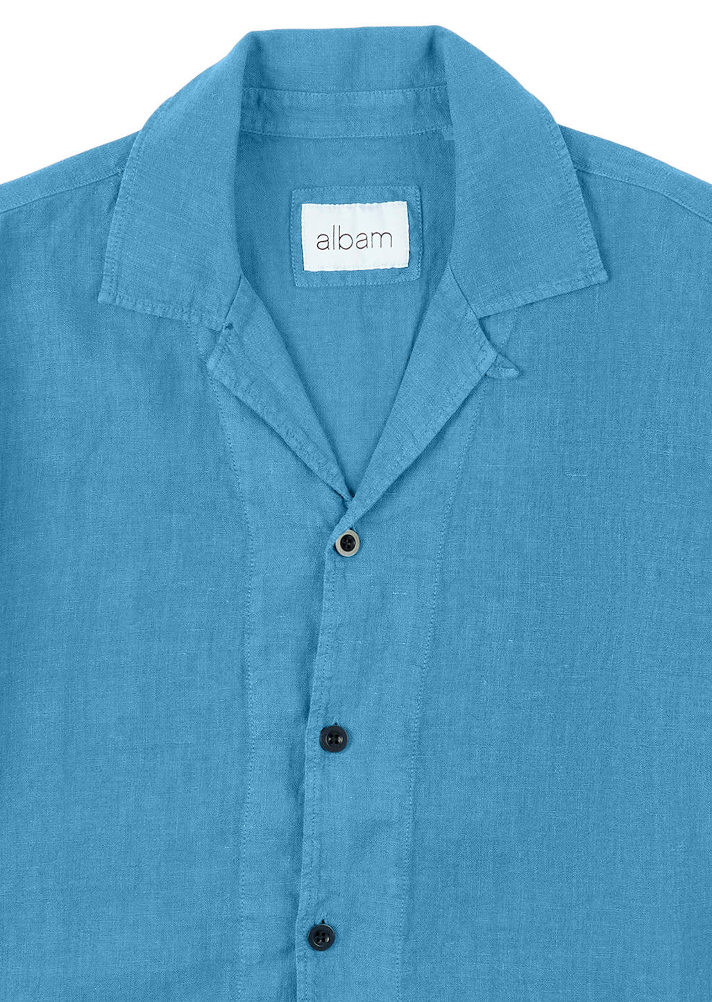 Linen Holland Shirt In Blue