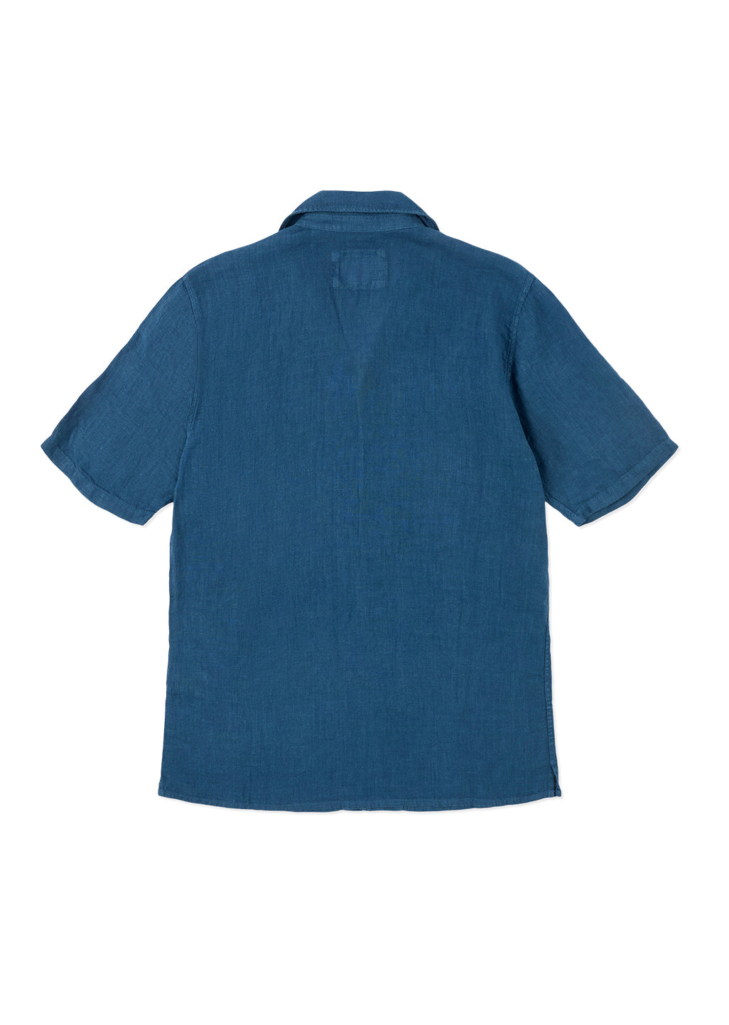 Linen Holland Shirt In Indigo