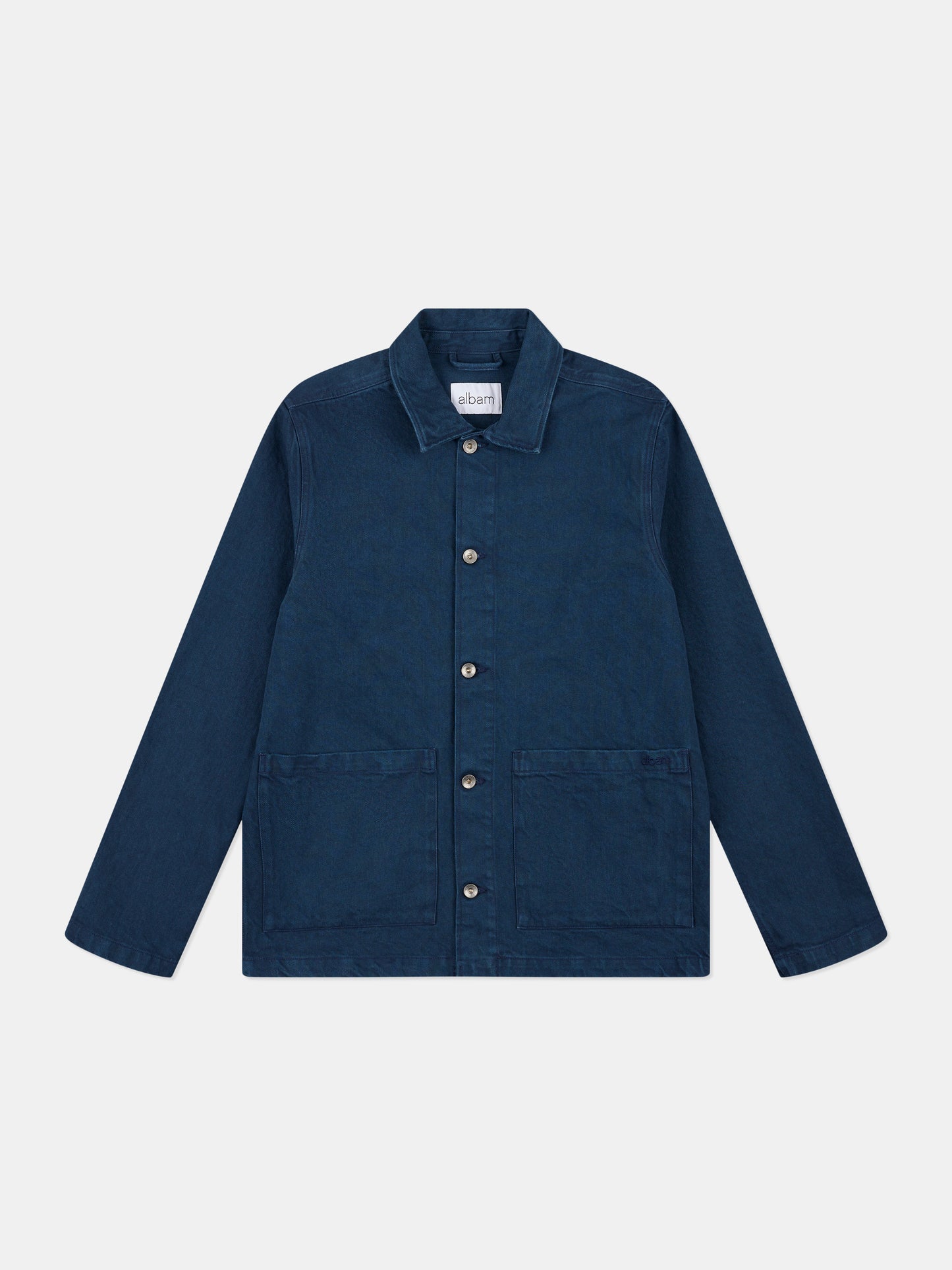 Forge Washed Twill Jacket in Dark Navy