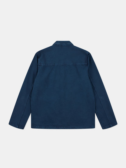 Forge Washed Twill Jacket in Dark Navy