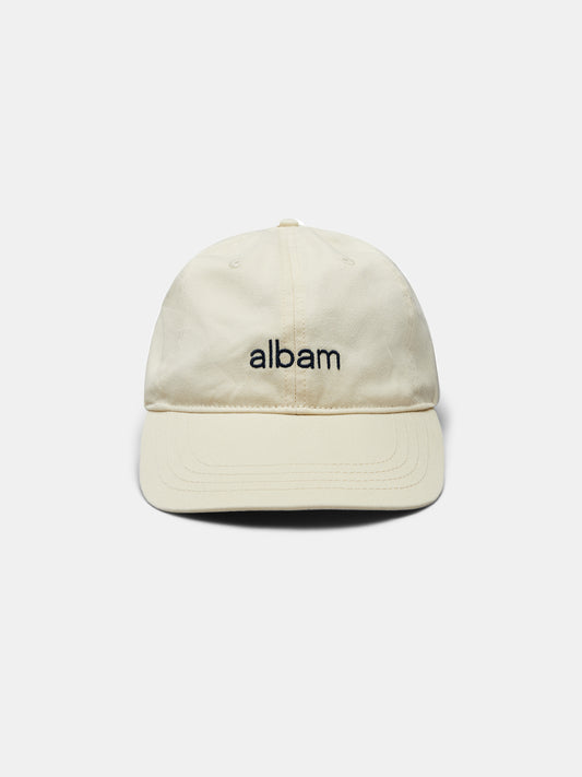 Edgware Logo Cap in Ecru