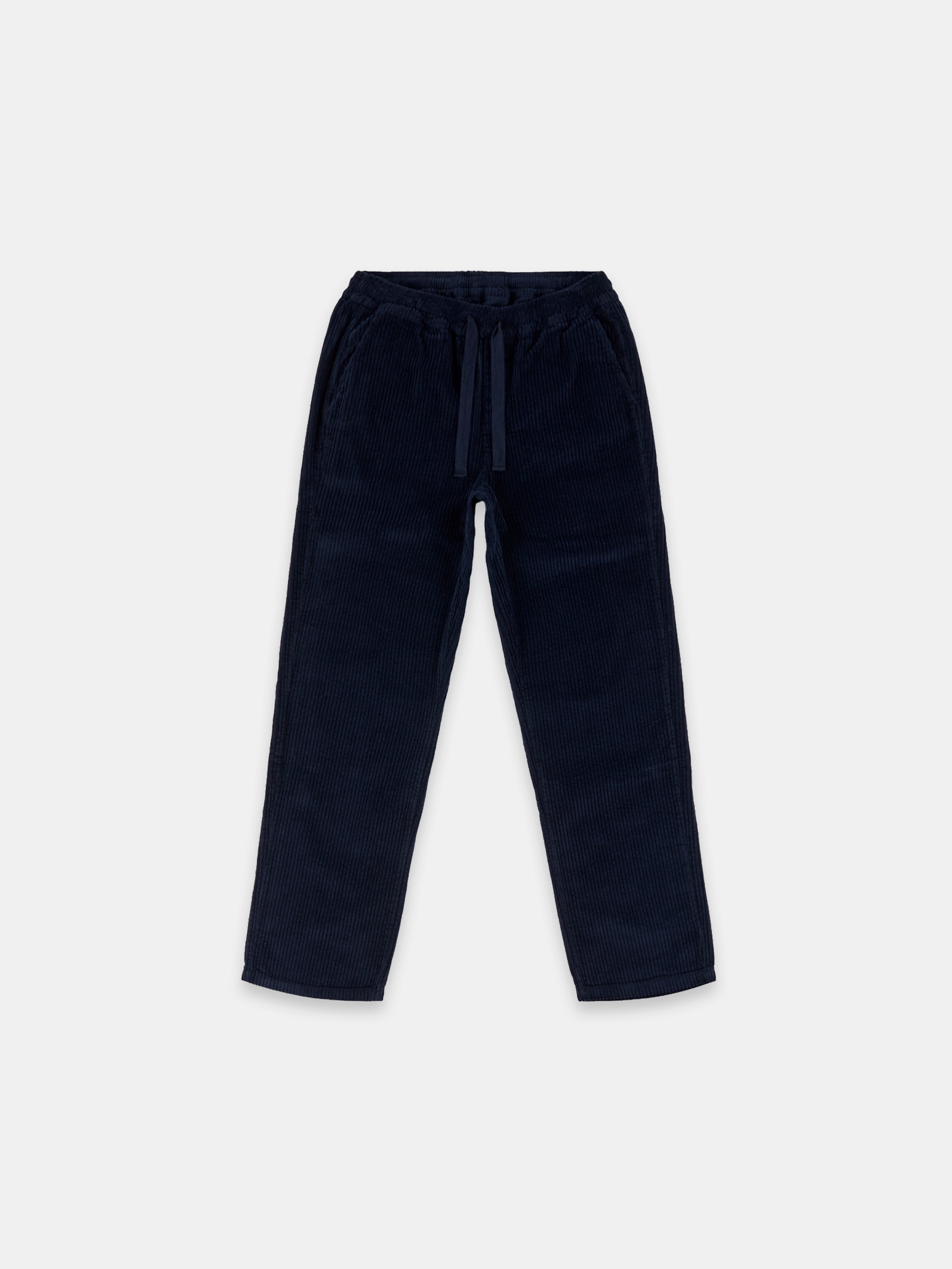 Cord Judd Drawstring Trouser in Dark Navy – albam Clothing