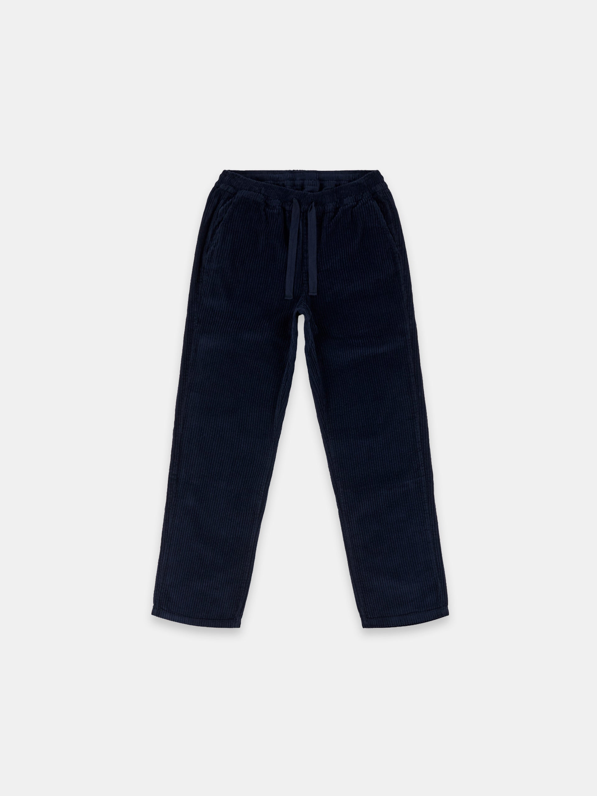 Cord Judd Drawstring Trouser Dark