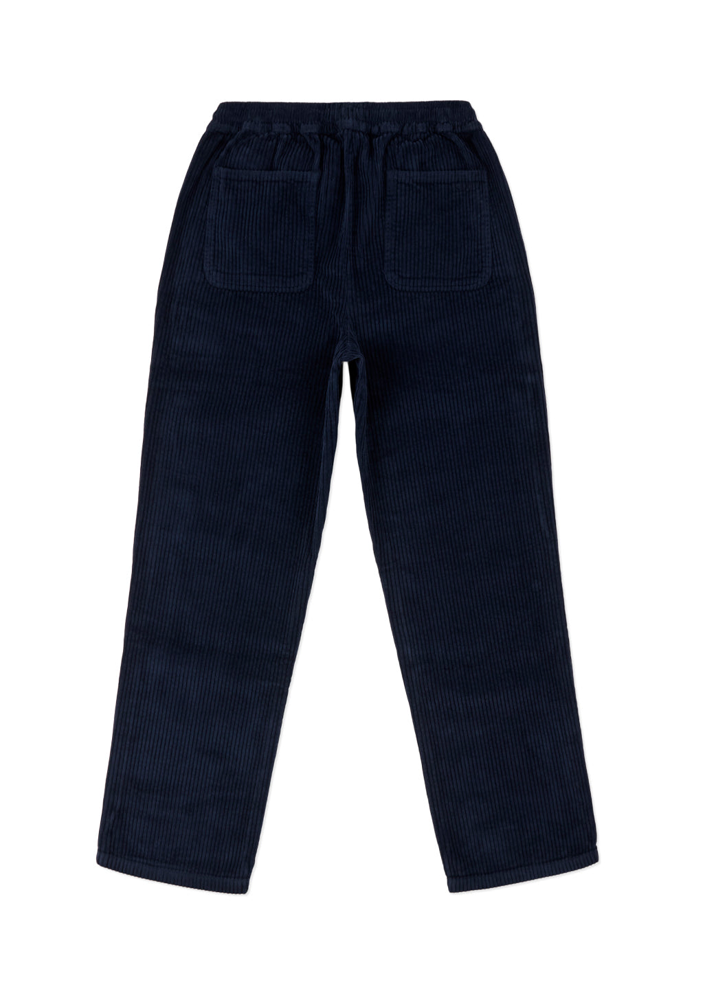 Cord Judd Drawstring Trouser in Dark Navy
