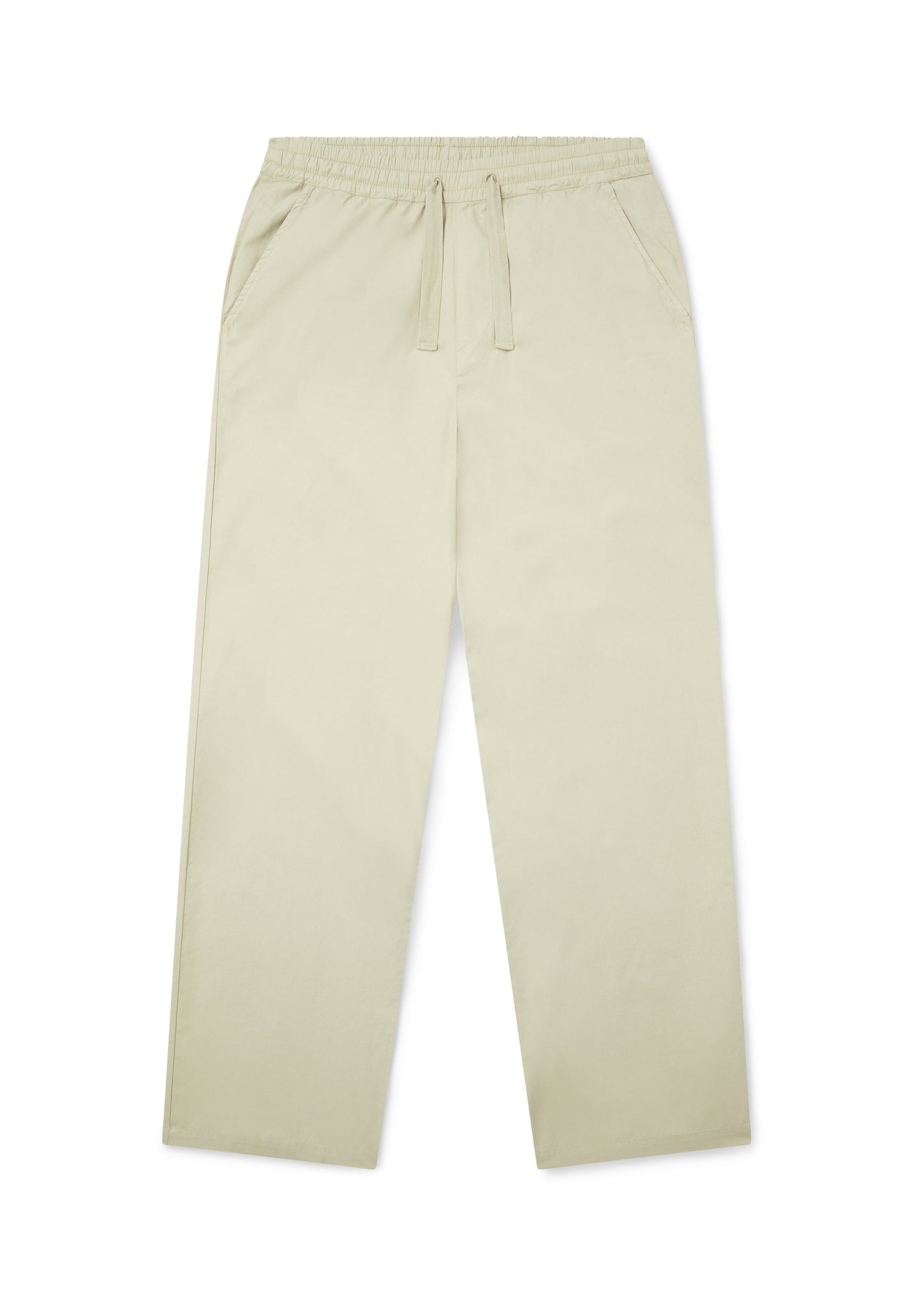 Poplin Drawstring Trouser in Eucalyptus