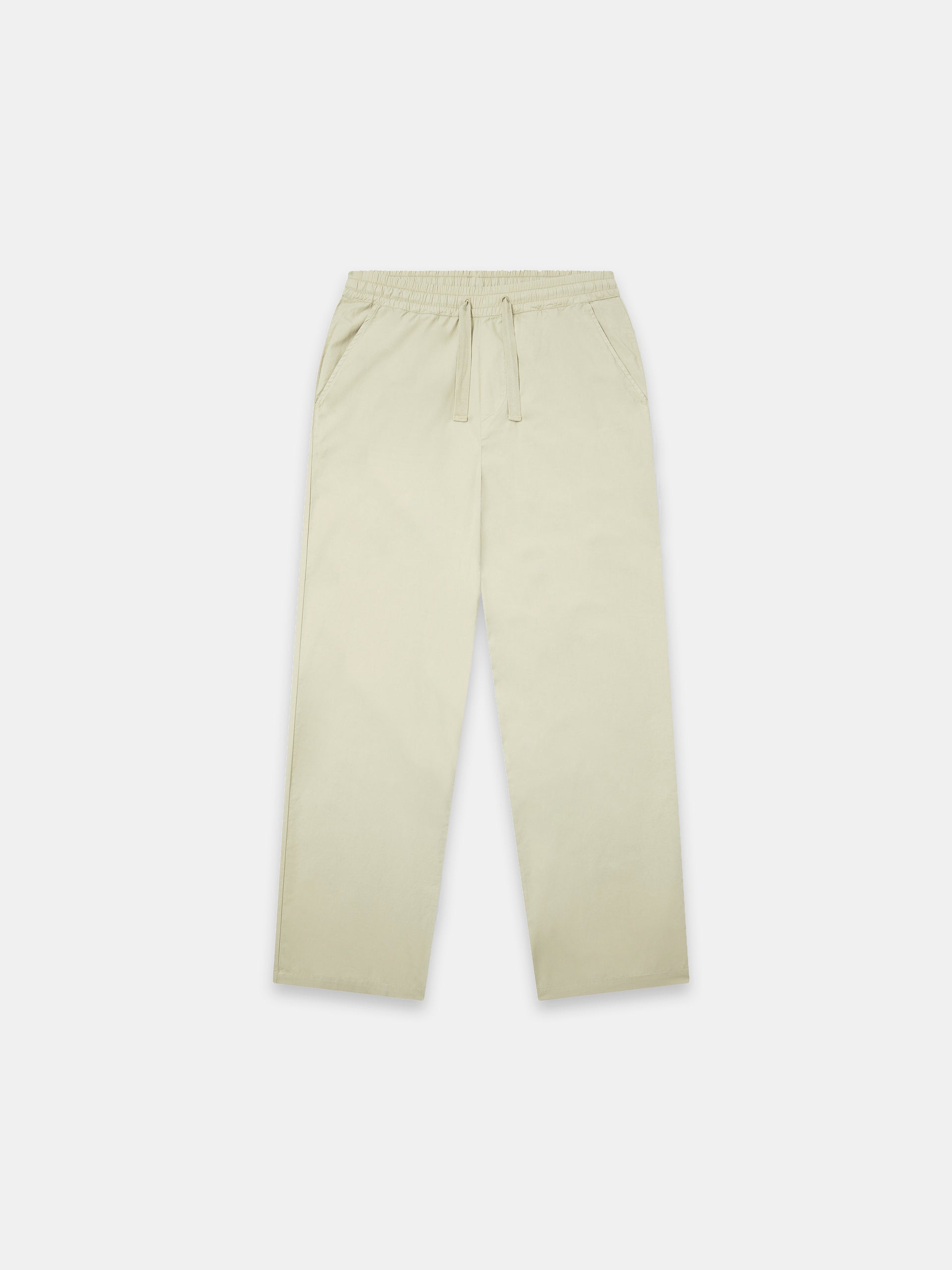 Poplin Drawstring Trouser Eucalyptus