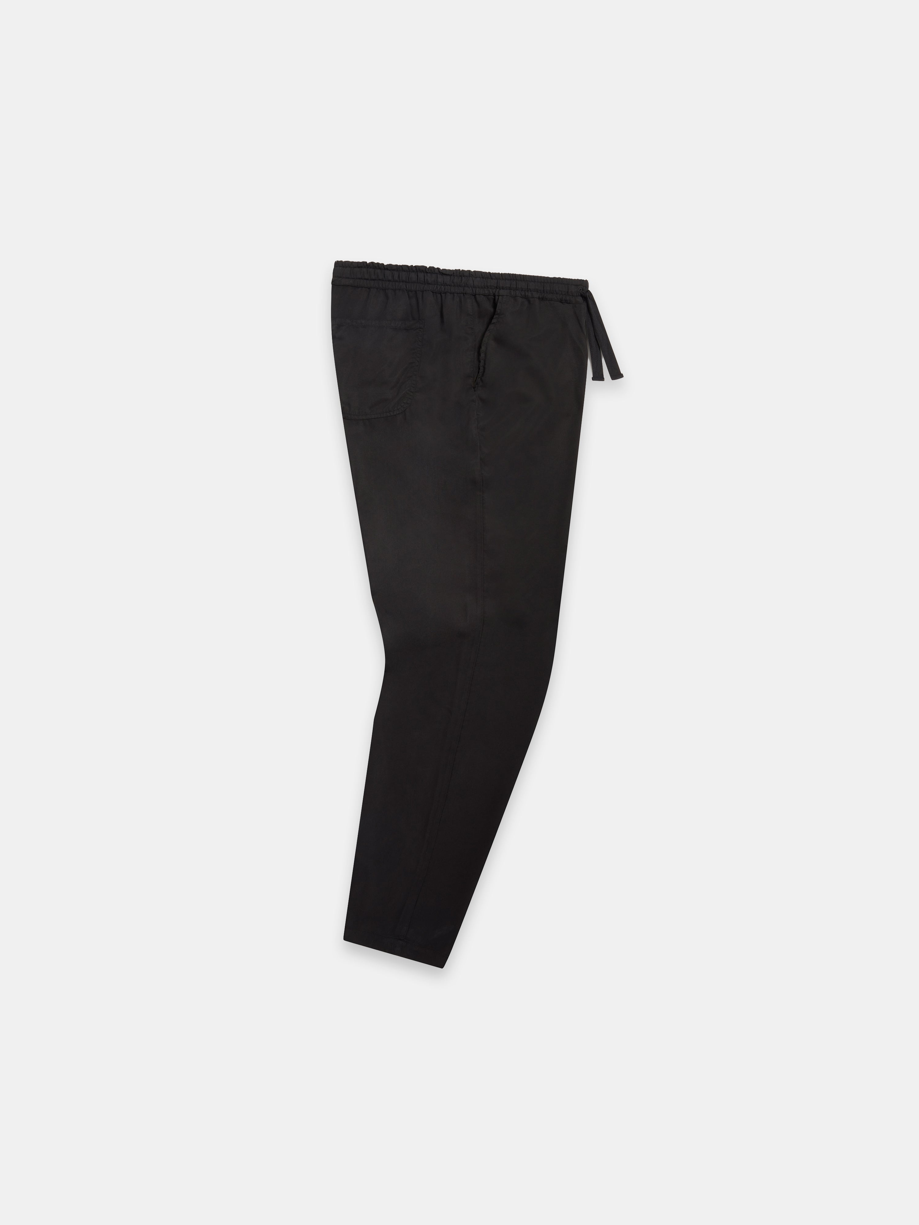 Judd Drawstring Trouser in Black – albam Clothing