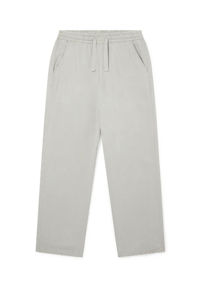 Judd Drawstring Trouser in Light Grey