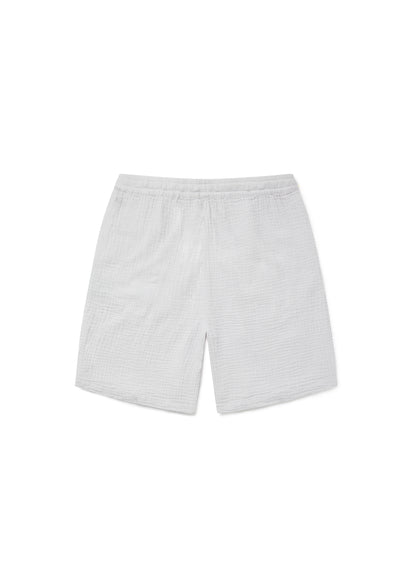 Crinkle Short in Light Grey