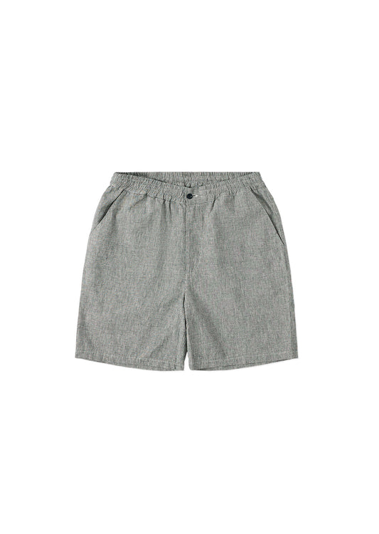 Houndstooth Standed Short in Black & Ecru