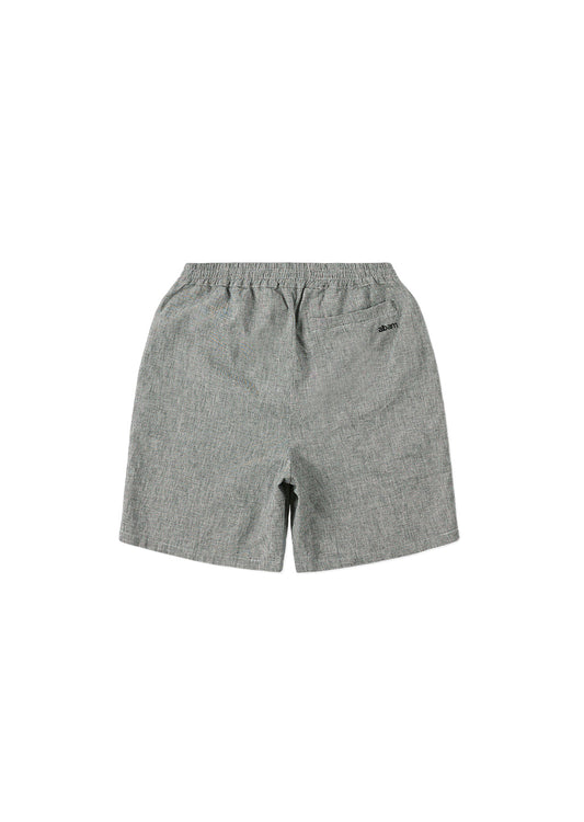 Houndstooth Standed Short in Black & Ecru