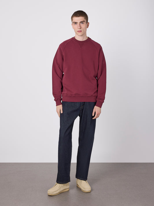 Avon Sweatshirt in Deep Claret
