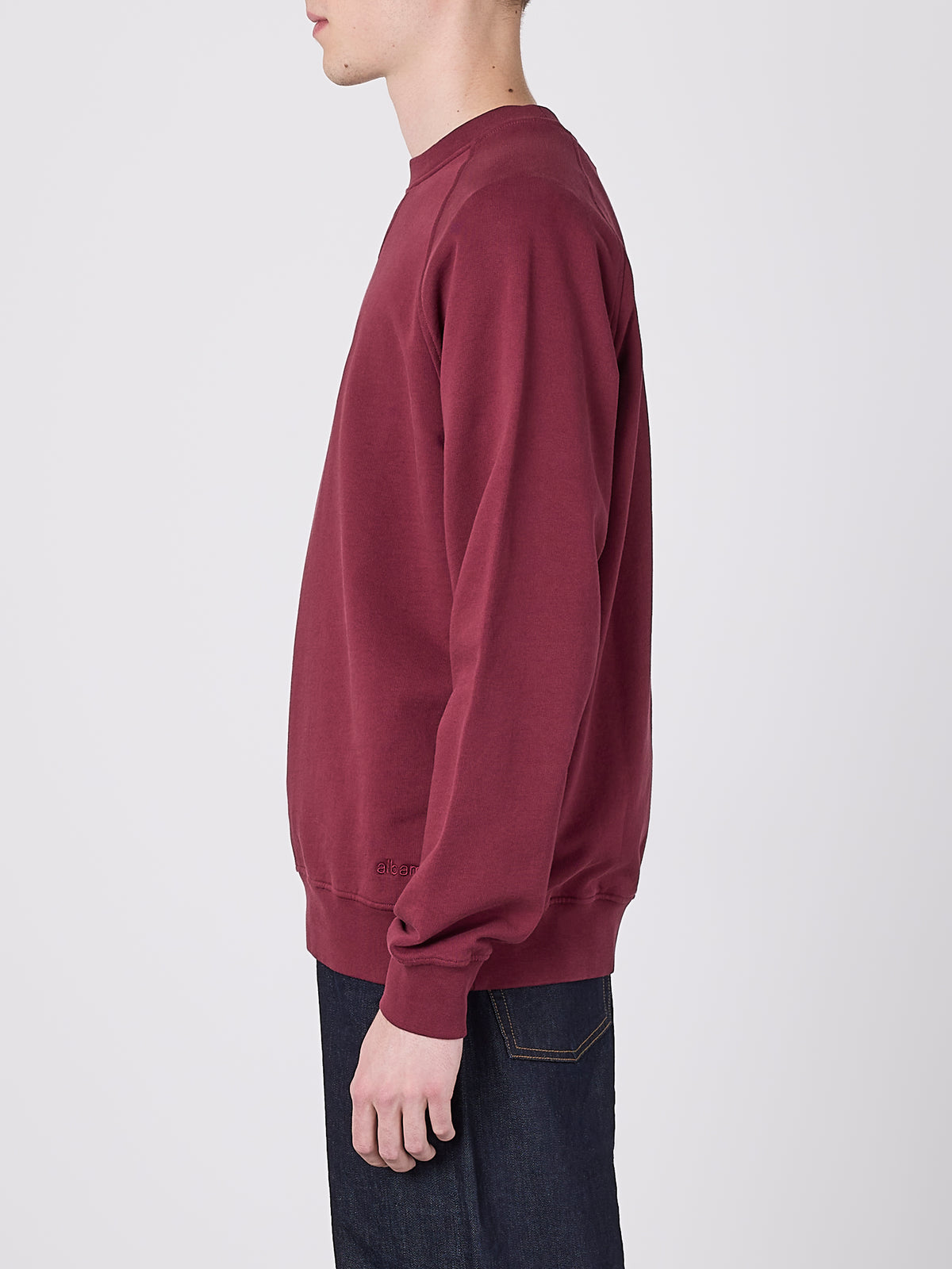 Avon Sweatshirt in Deep Claret