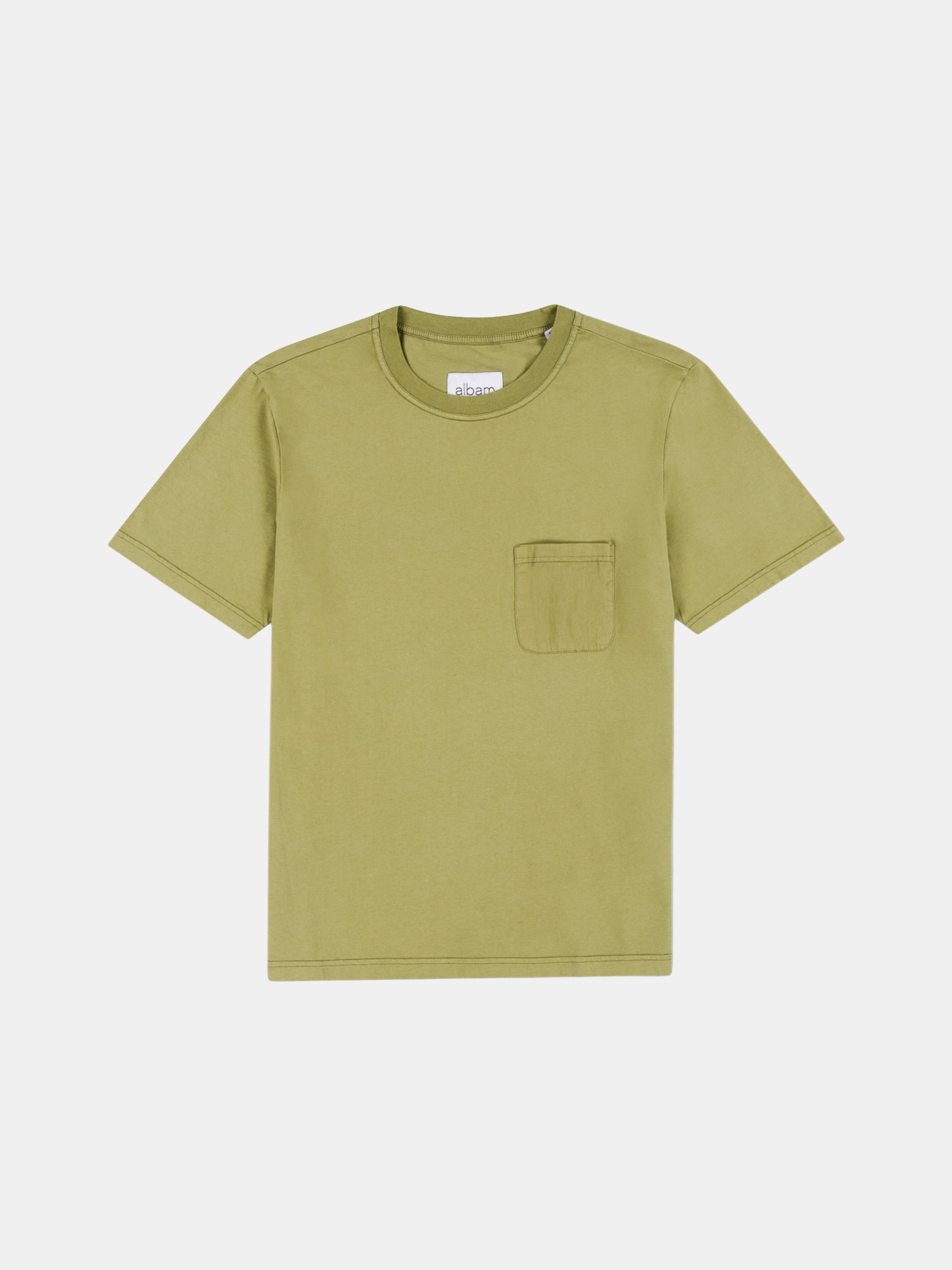 Woven Pocket T Shirt