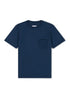 Woven Pocket T-Shirt in Navy