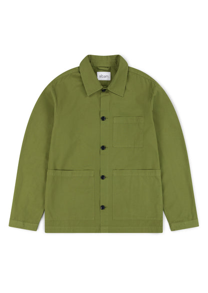 Canvas Work Jacket in Khaki