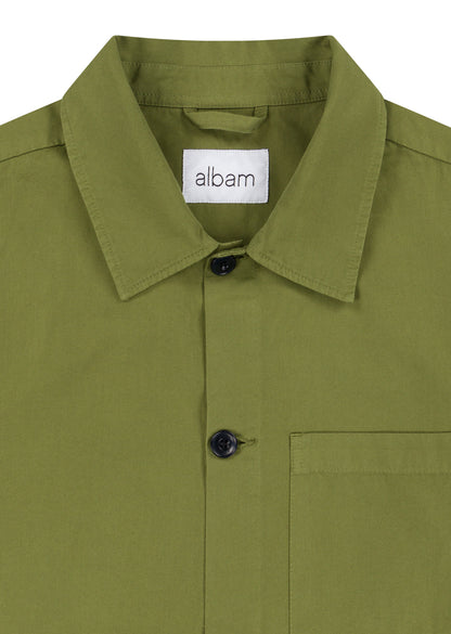 Canvas Work Shirt in Khaki