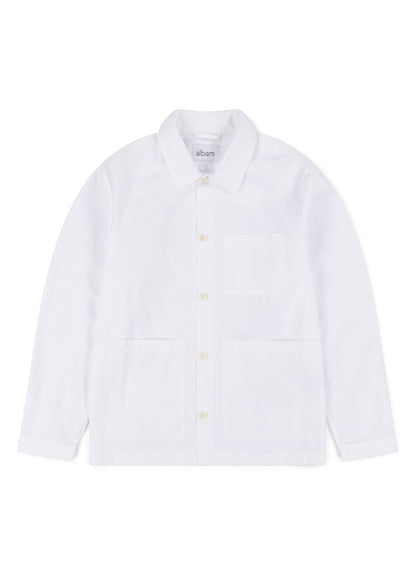 Canvas Work Shirt in White