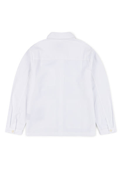 Canvas Work Shirt in White