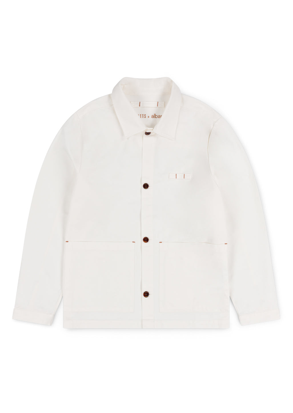 Cubitts x Albam Work Jacket in Ecru