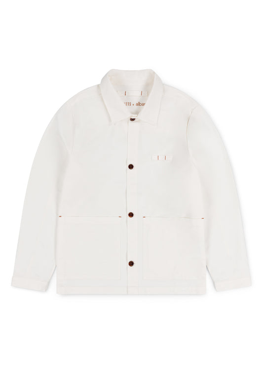 Cubitts x Albam Work Jacket in Ecru