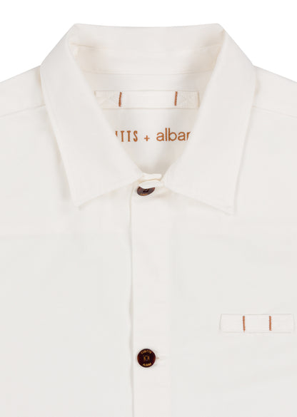 Cubitts x Albam Work Jacket in Ecru