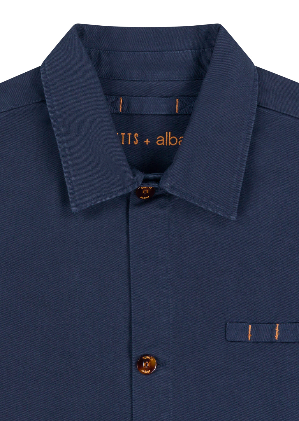 Cubitts x Albam Work Jacket in Dark Navy