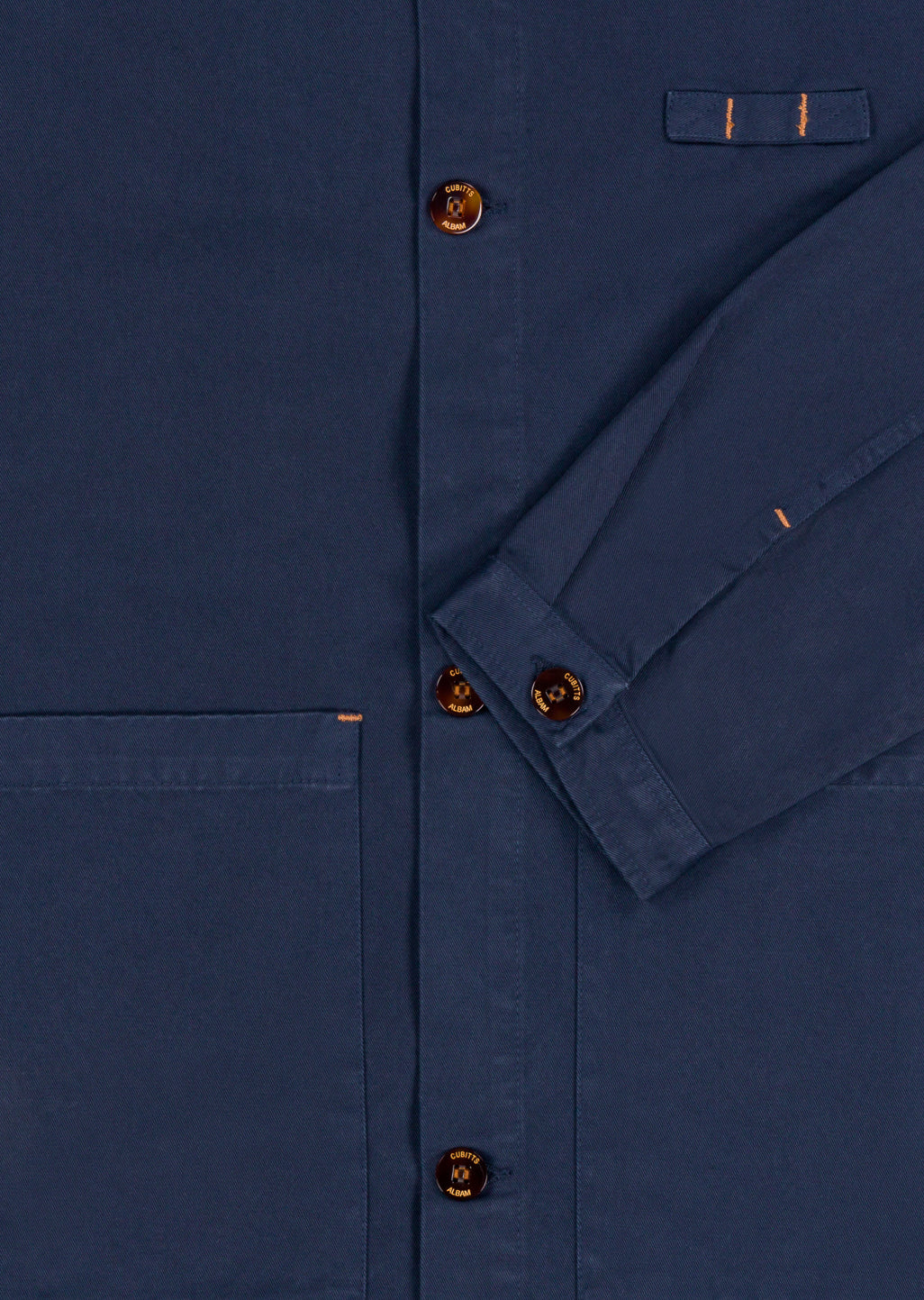 Cubitts x Albam Work Jacket in Dark Navy