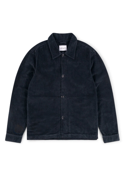 Chore Cord Jacket in Washed Black