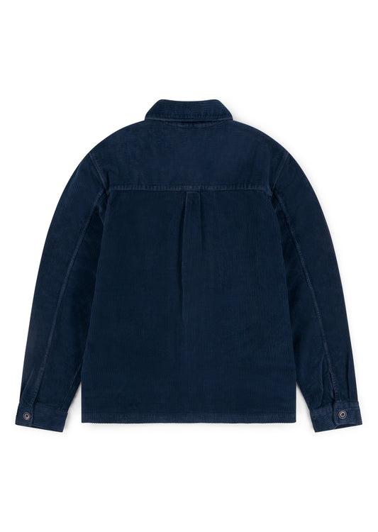 Chore Cord Jacket in Washed Navy