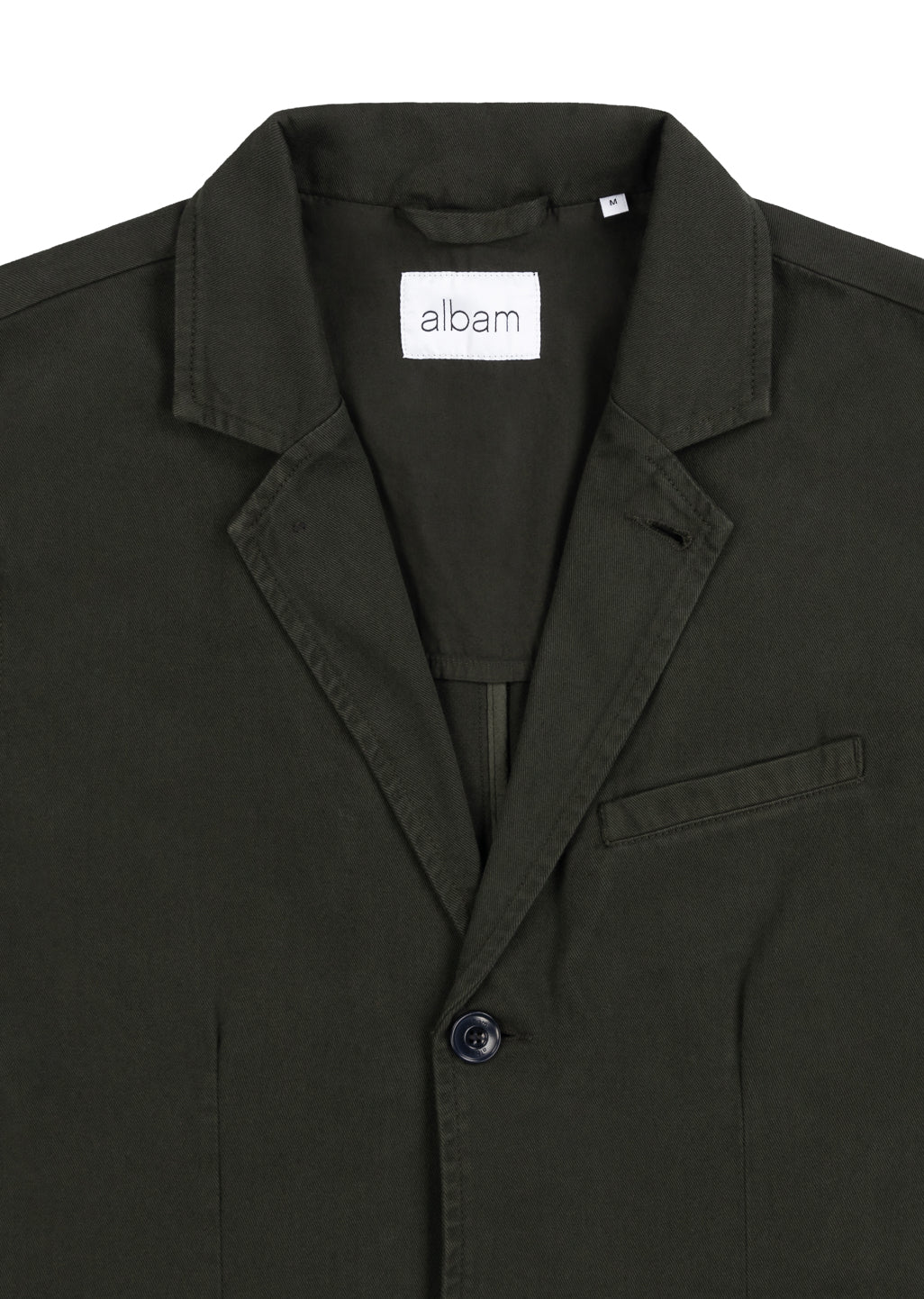 Twill Blazer in Green – albam Clothing